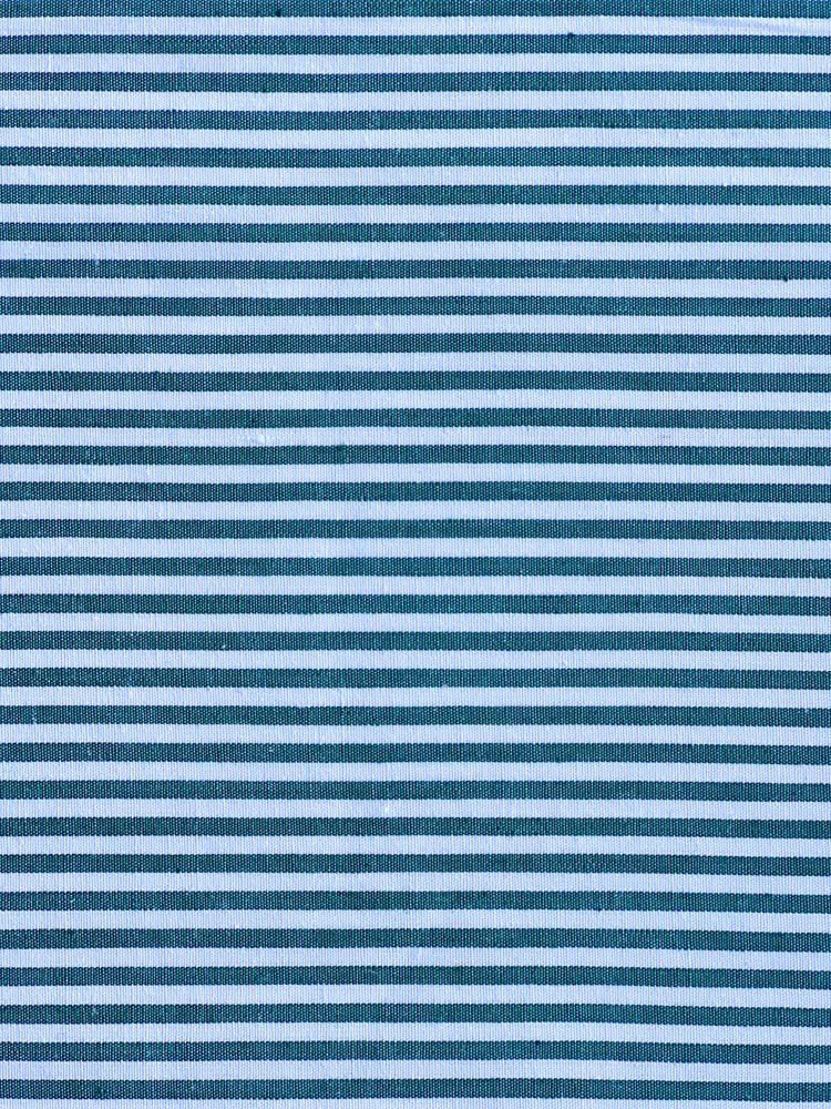 Dark green stripes cotton - earthytextiles