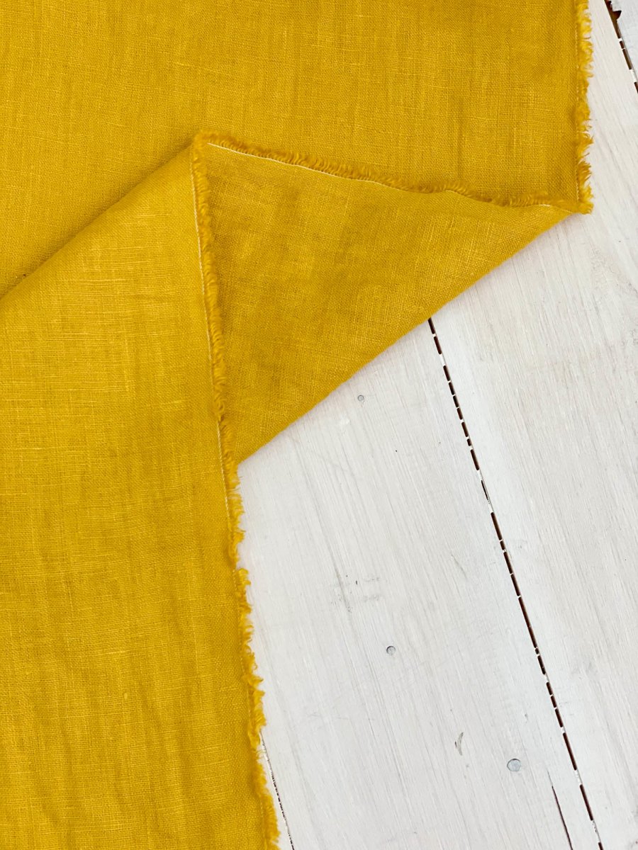 Mimosa yellow - earthytextiles