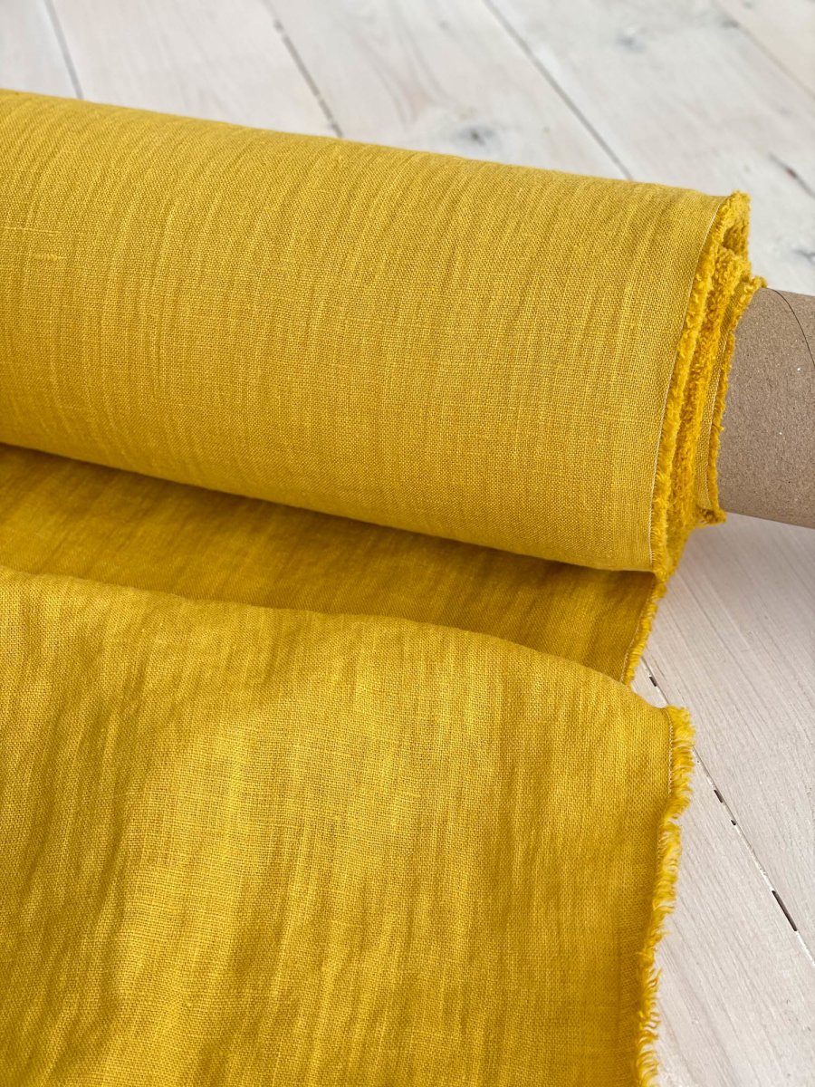 Mimosa yellow - earthytextiles