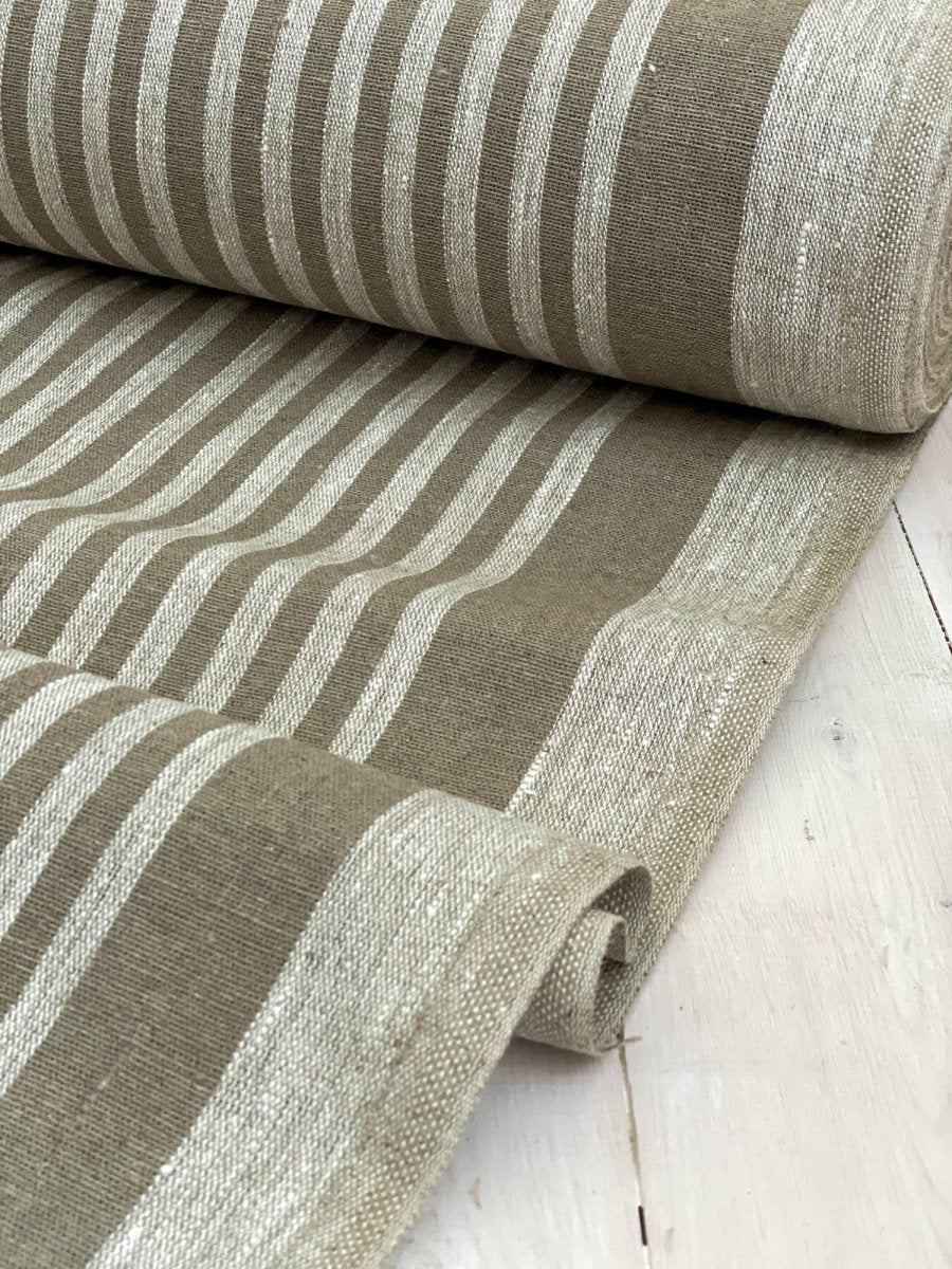 Natural narrow with natural stripes - earthytextiles