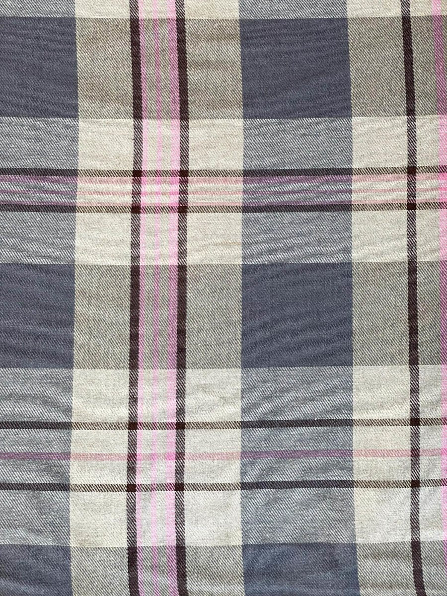 Wide linen upholstery fabric, style 2 - earthytextiles