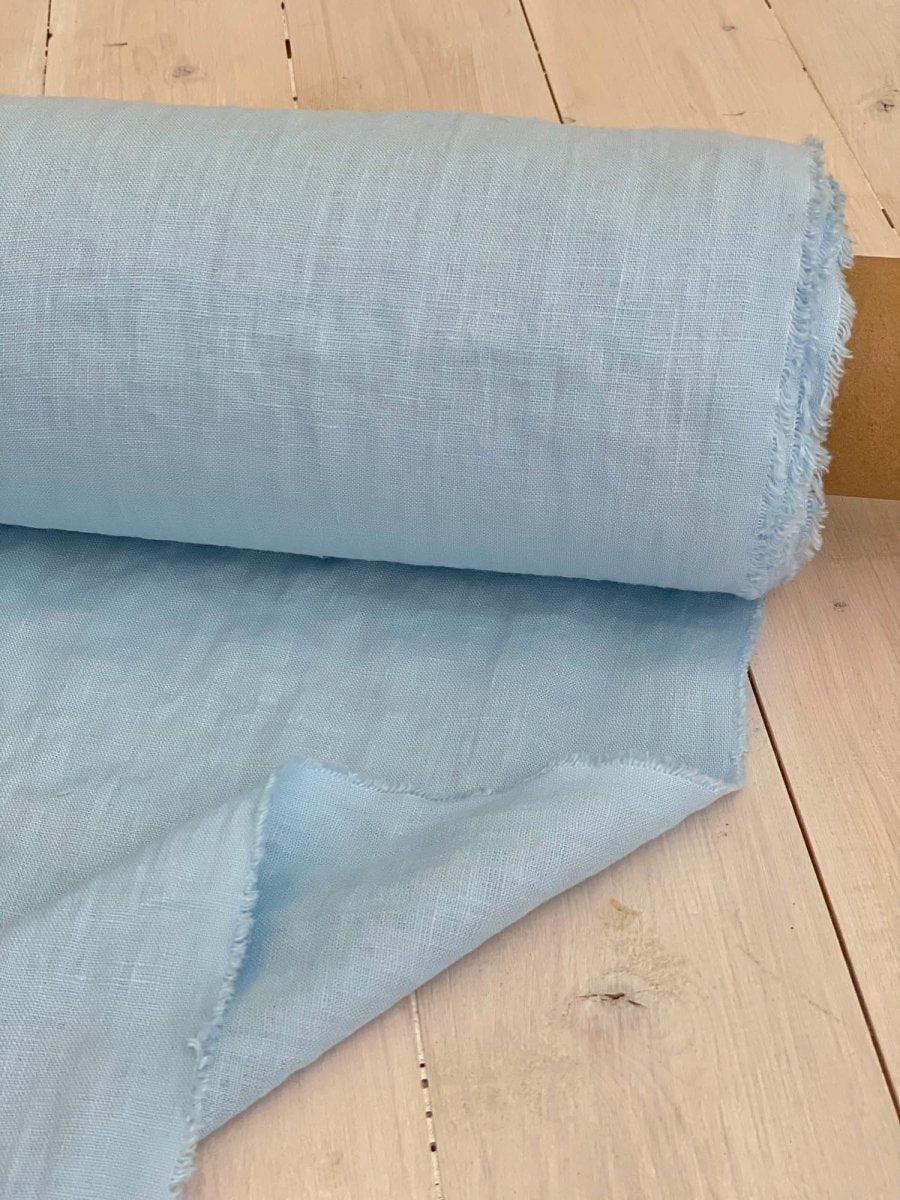 Light Blue Linen Fabric