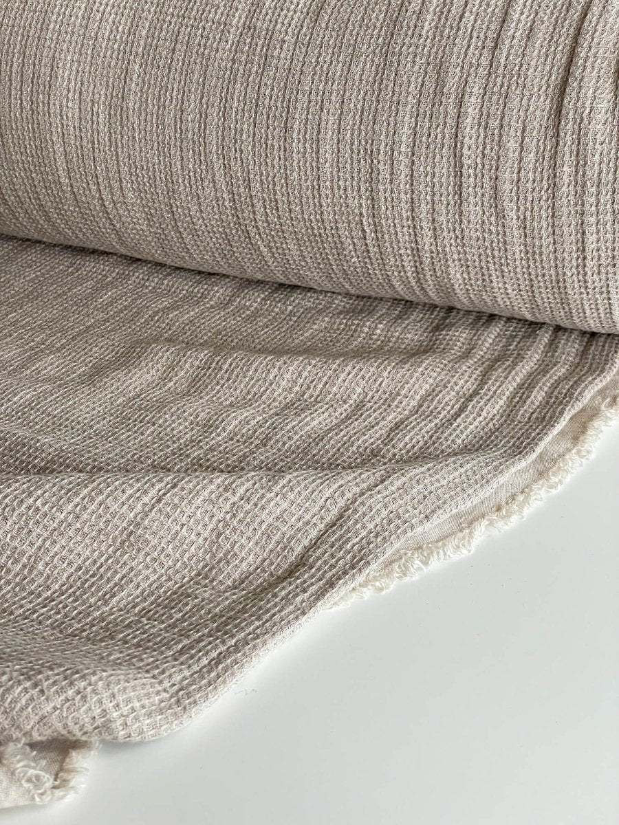 Linen Waffle Fabric