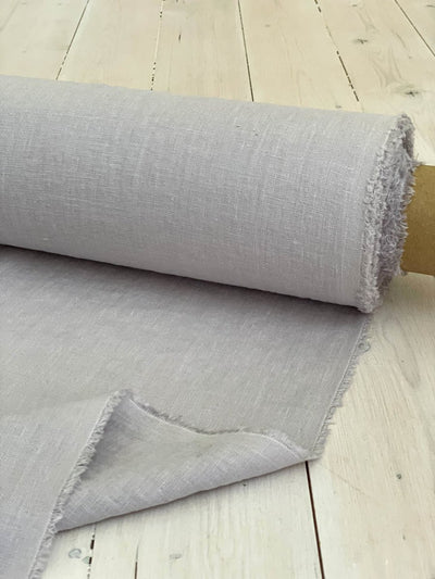 Aqua Medium Weight Linen Fabric