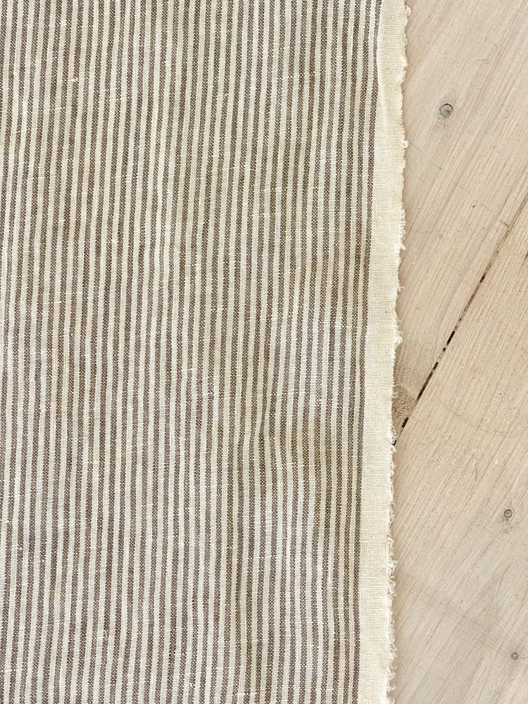 Striped Linen Fabric / White Natural Stripes / Soft Washed Flax by Meter or  Yard 100% Linen / Pure Softened Linen for Sewing / Stonewashed -  Canada